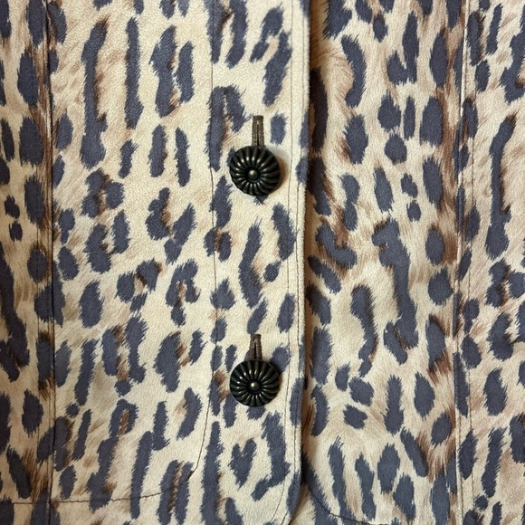 Vintage Painted Pony Leopard Jacket size SP - Picture 5 of 9